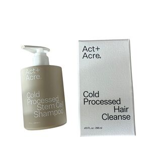 Act + Acre Cold Processed Plant Based Stem Cell Shampoo